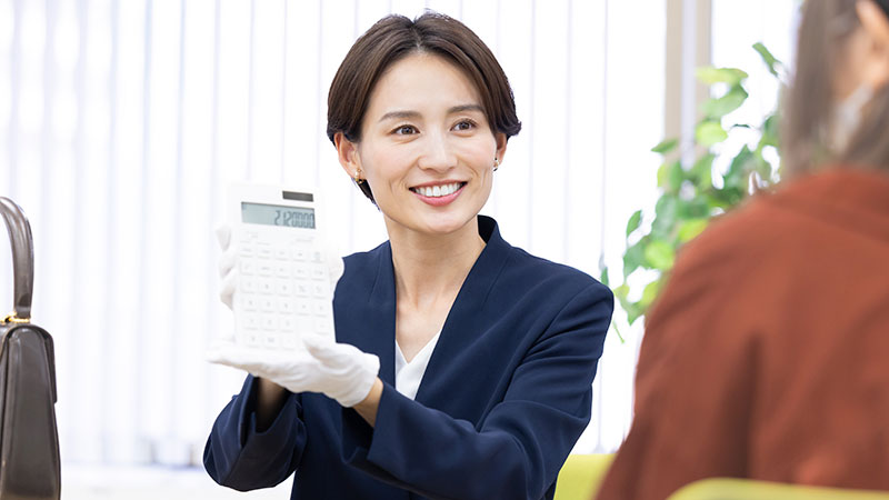 お品物の査定と買取金額のご案内